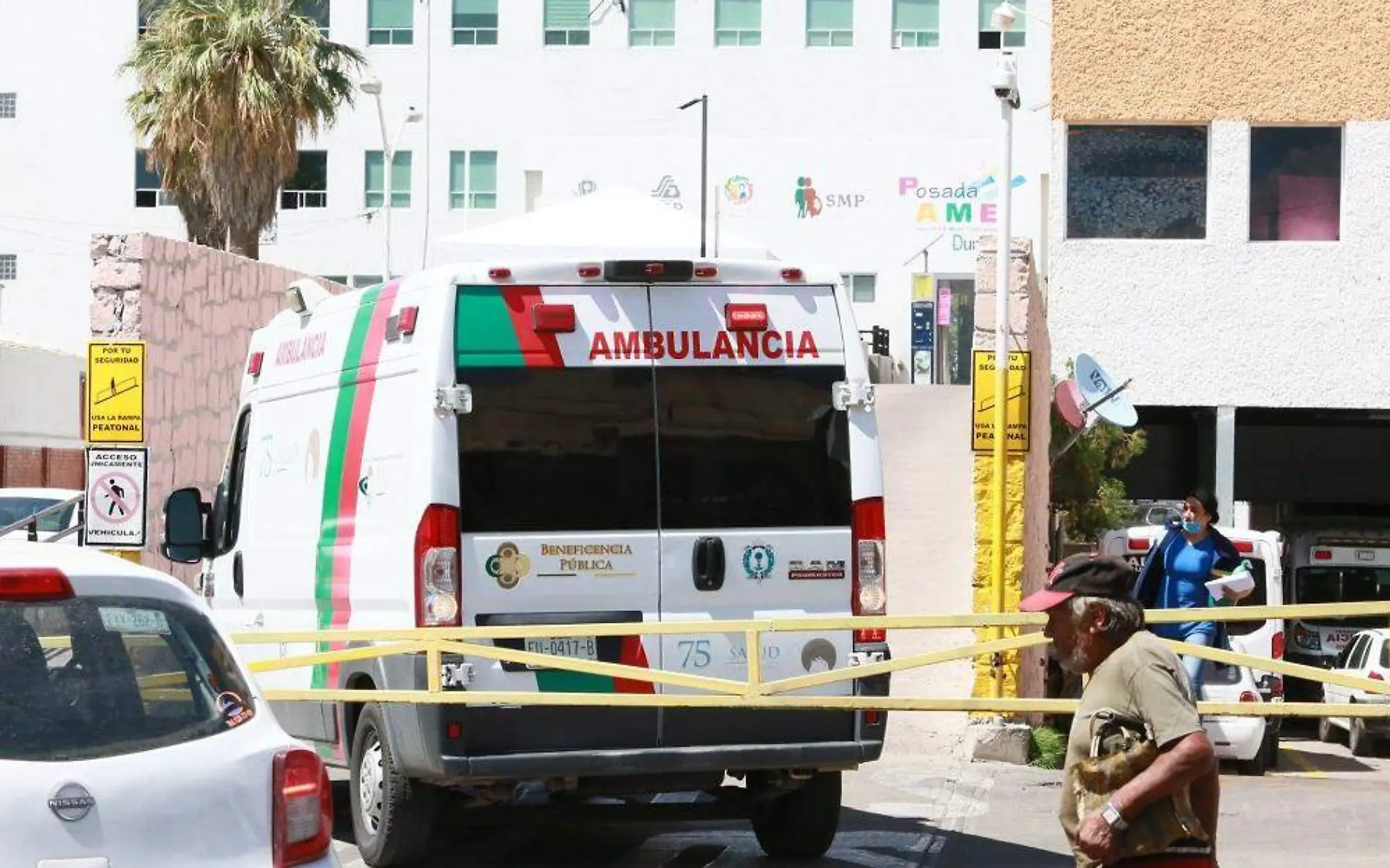 Ambulancia del Hospital General de Durango